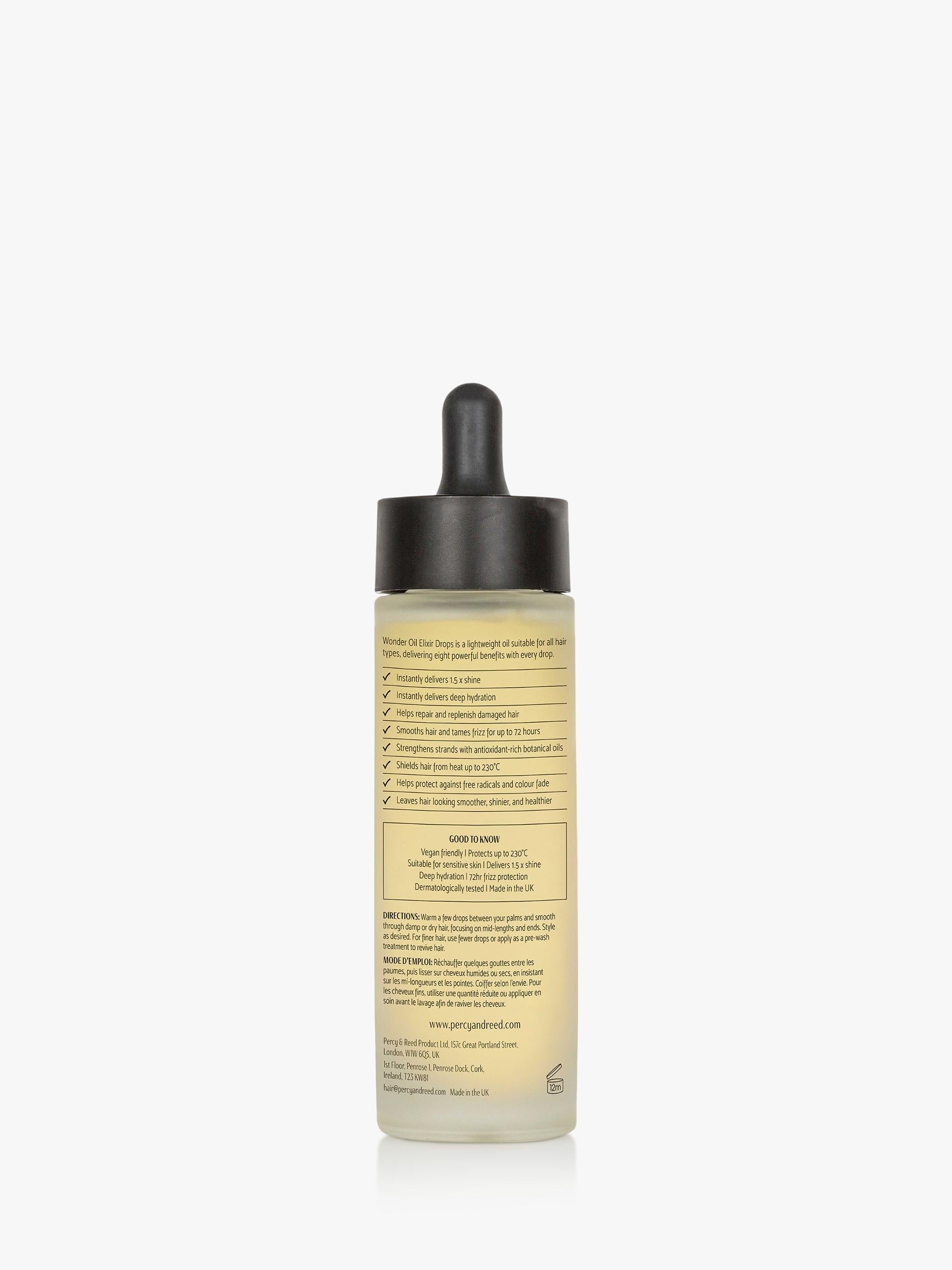 Percy & Reed Wonder Oil Elixir Drops 50ml (British brand)
