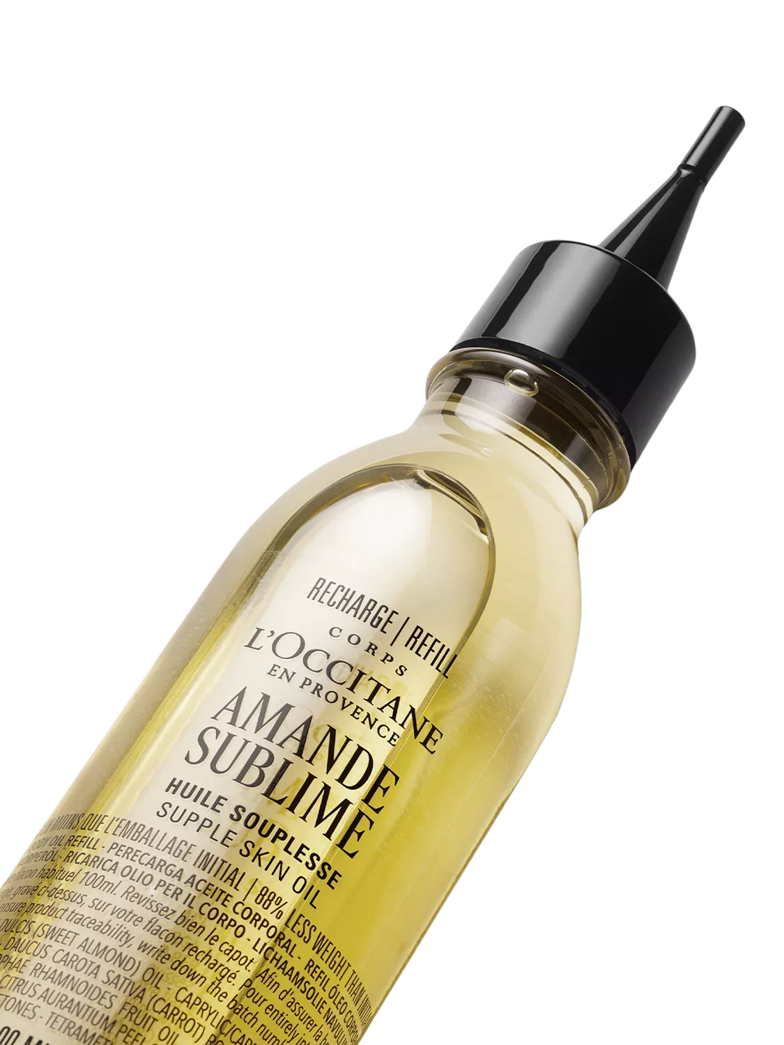 L'OCCITANE almond supple skin oil refill 100ml (British brand)