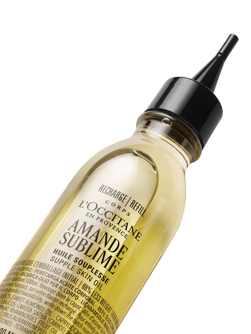 L'OCCITANE almond supple skin oil refill 100ml (British brand)