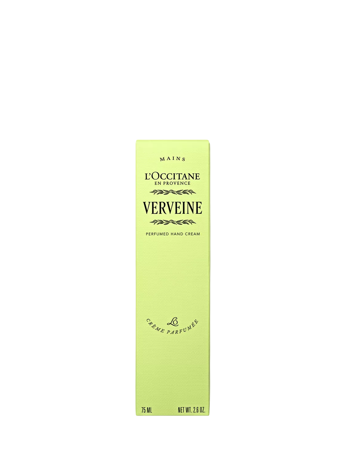 L'OCCITANE Verbena Perfumed Hand Cream 75ml, imported from the UK
