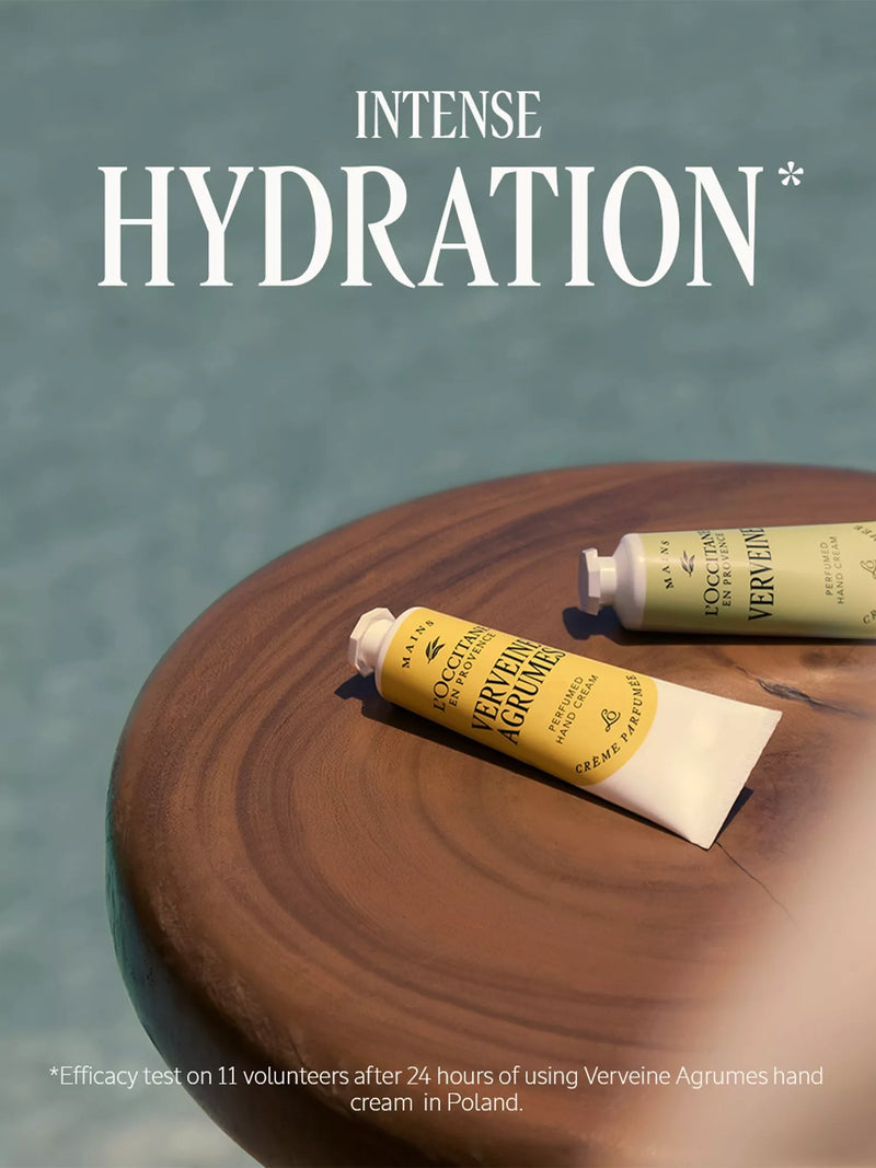 L'OCCITANE Verbena Perfumed Hand Cream 75ml, imported from the UK