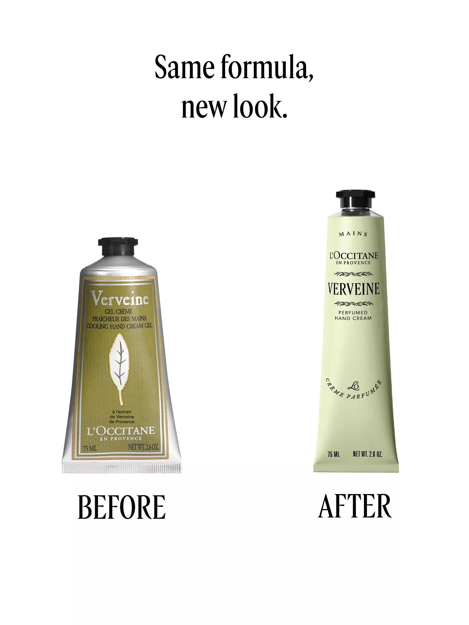 L'OCCITANE Verbena Perfumed Hand Cream 75ml, imported from the UK