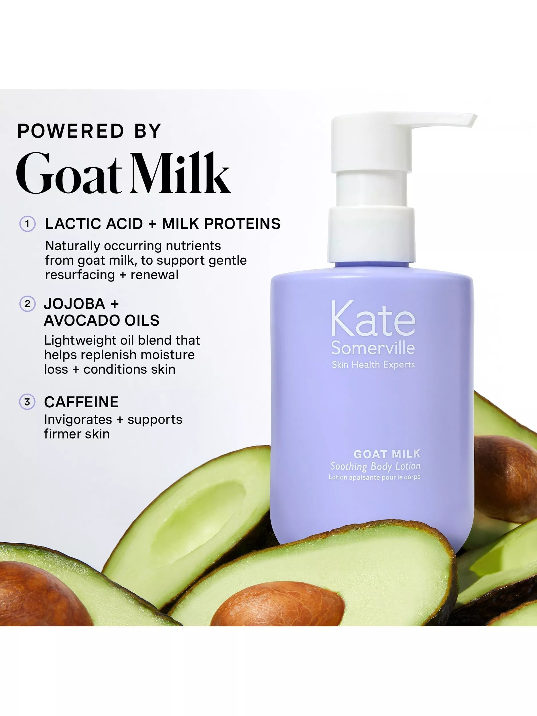 Kate Somerville goat milk body lotion 225ml (British brand)