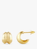 Dinny Hall double hoop earrings in gold vermeil, imported from the UK