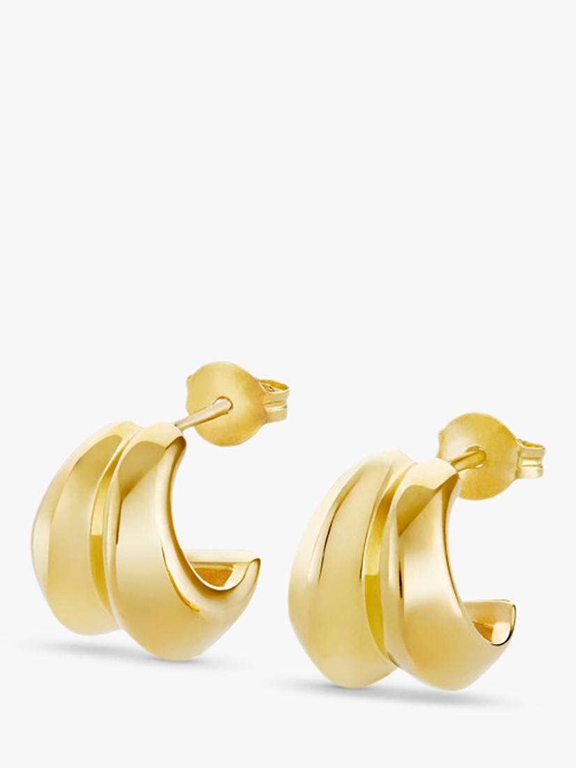 Dinny Hall double hoop earrings in gold vermeil, imported from the UK