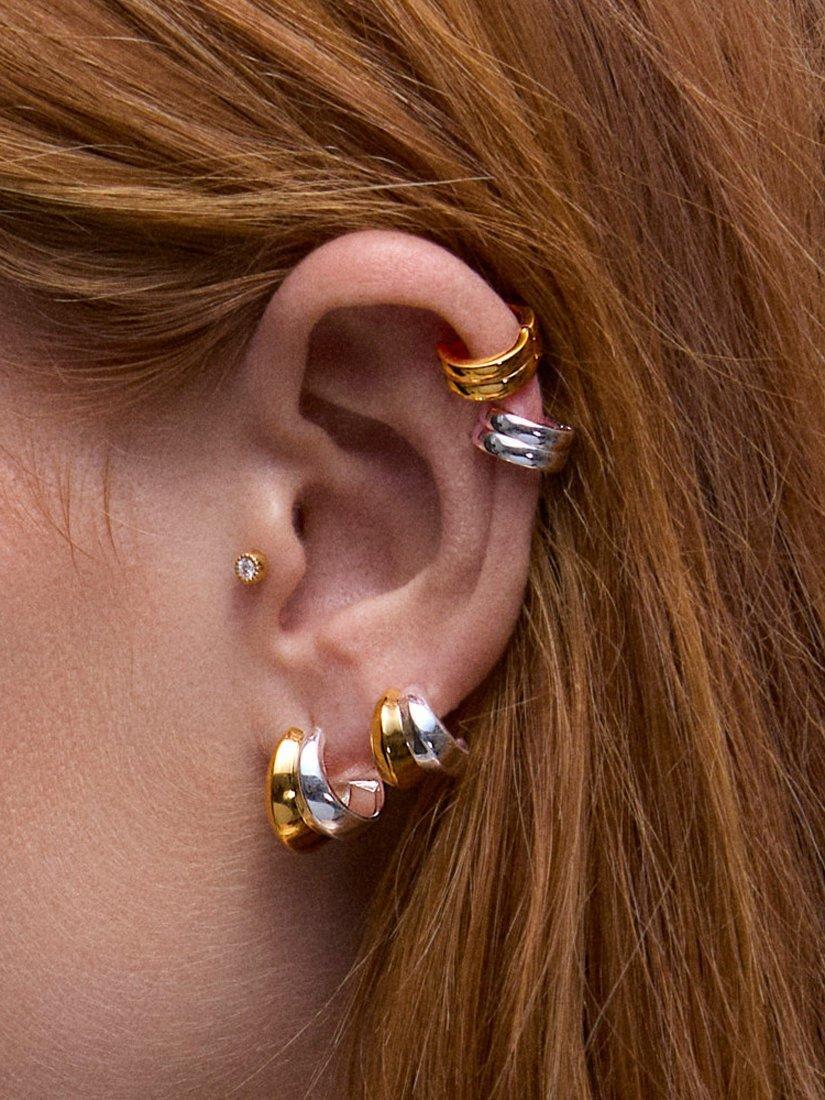 Dinny Hall large double hoop earrings - British product