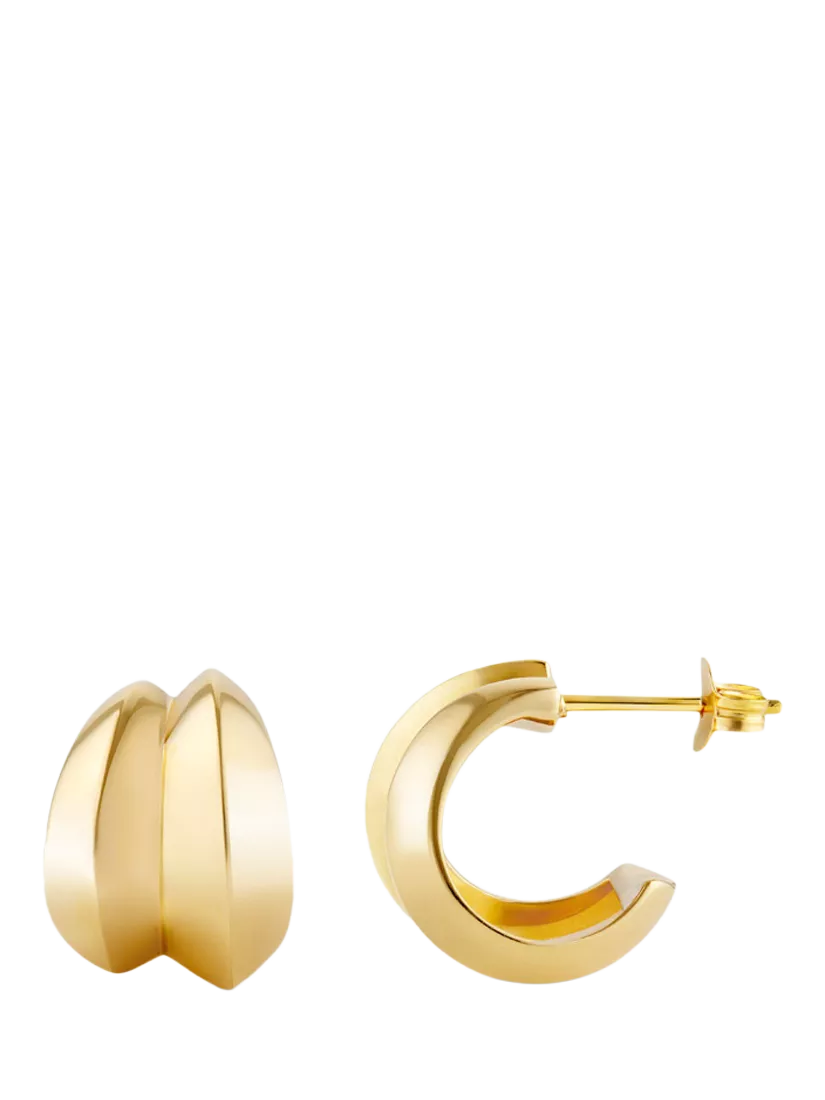 Dinny Hall large double hoop earrings - British product