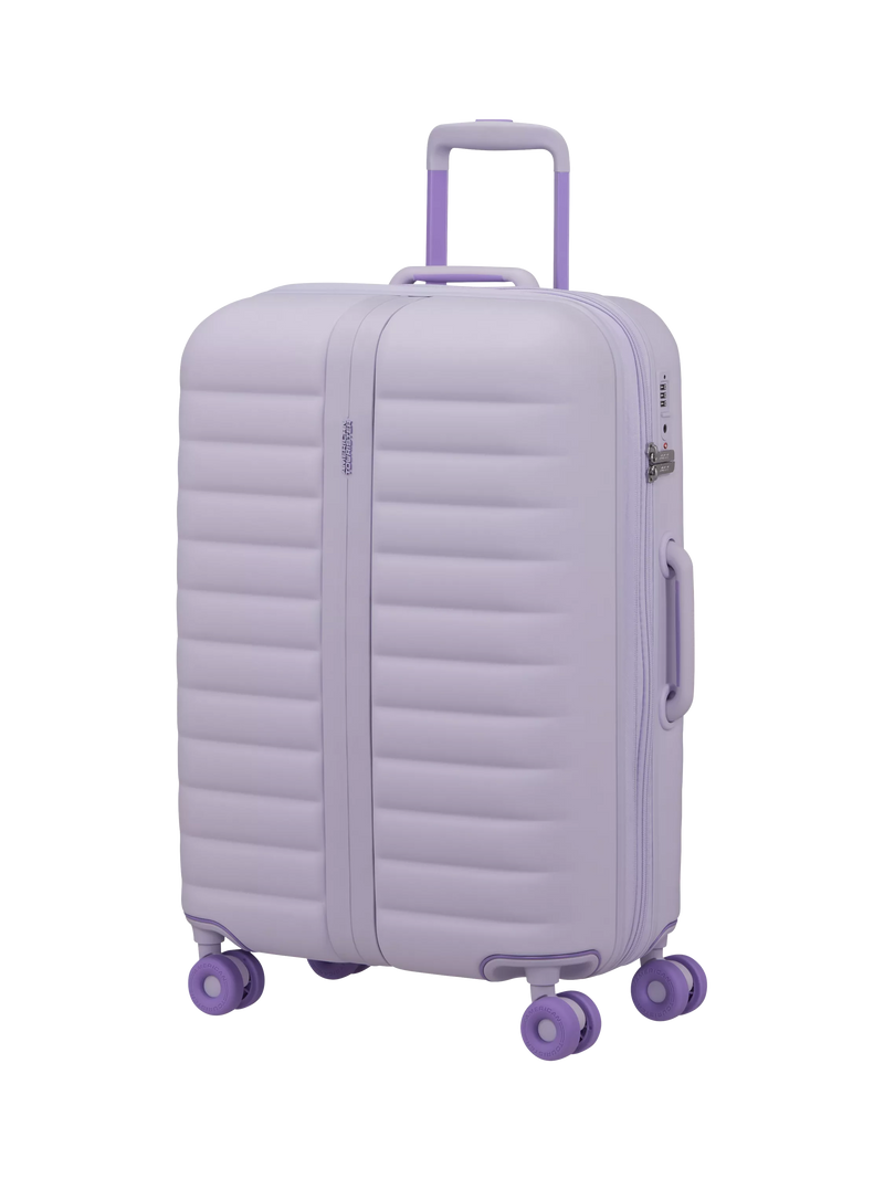 American Tourister Neovibe 4-Wheel 67cm Expandable Medium Suitcase, 66/74L