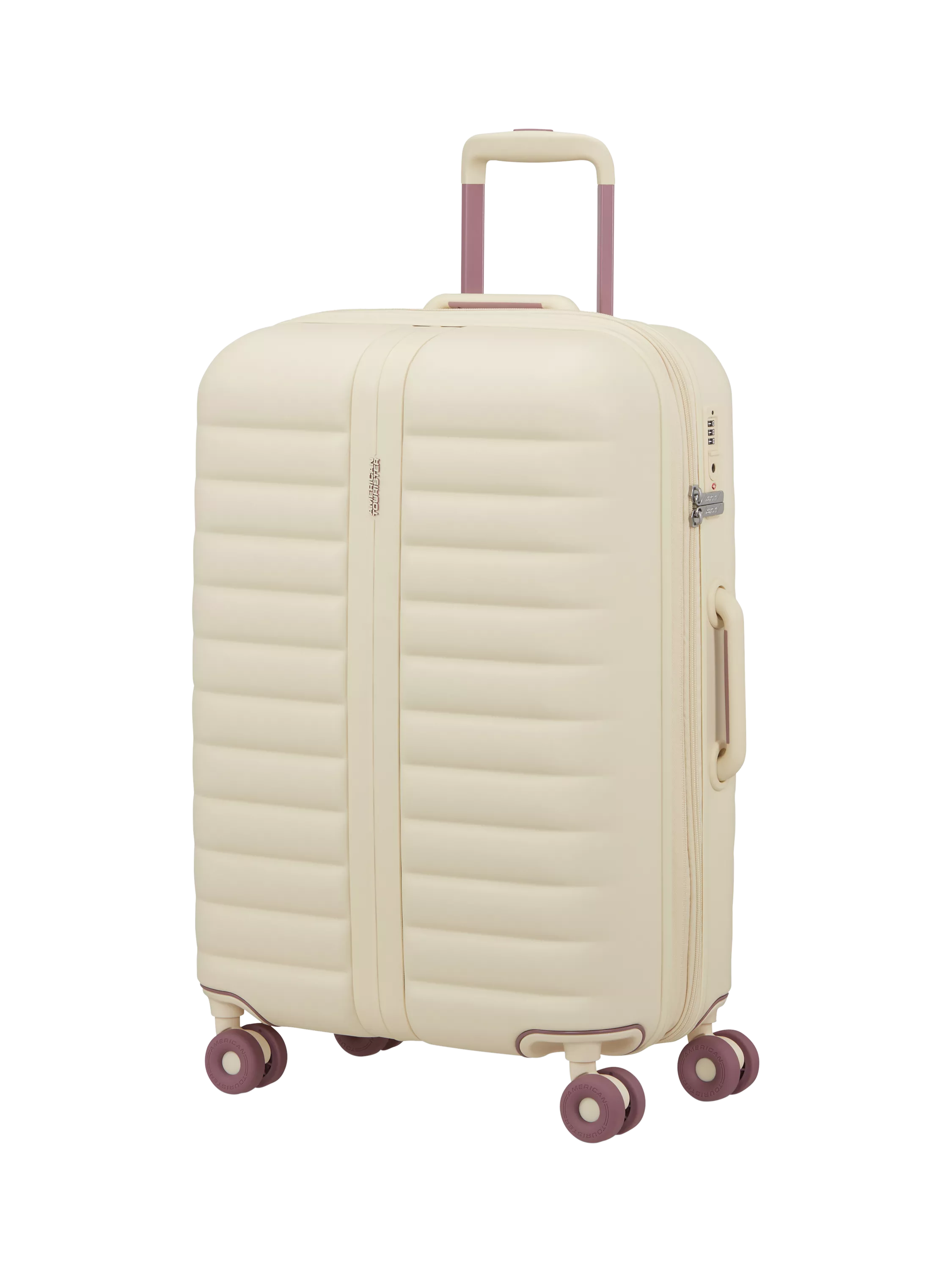 American Tourister Neovibe 4-Wheel 67cm Expandable Medium Suitcase, 66/74L