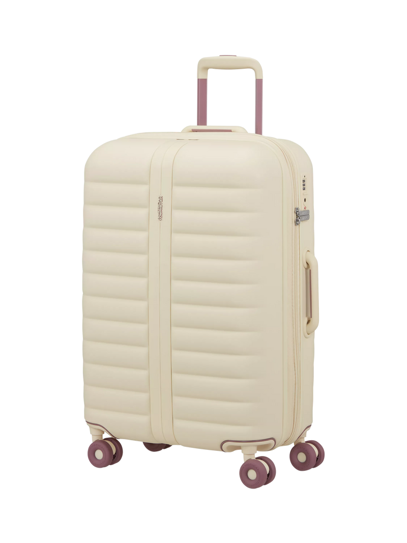 American Tourister Neovibe 4-Wheel 67cm Expandable Medium Suitcase, 66/74L