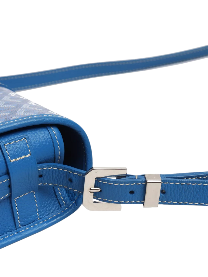 Goyard Belvedere PM messenger bag blue (British brand)