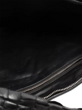 Bottega Veneta black classic Intrecciato lambskin grab bag (British brand)