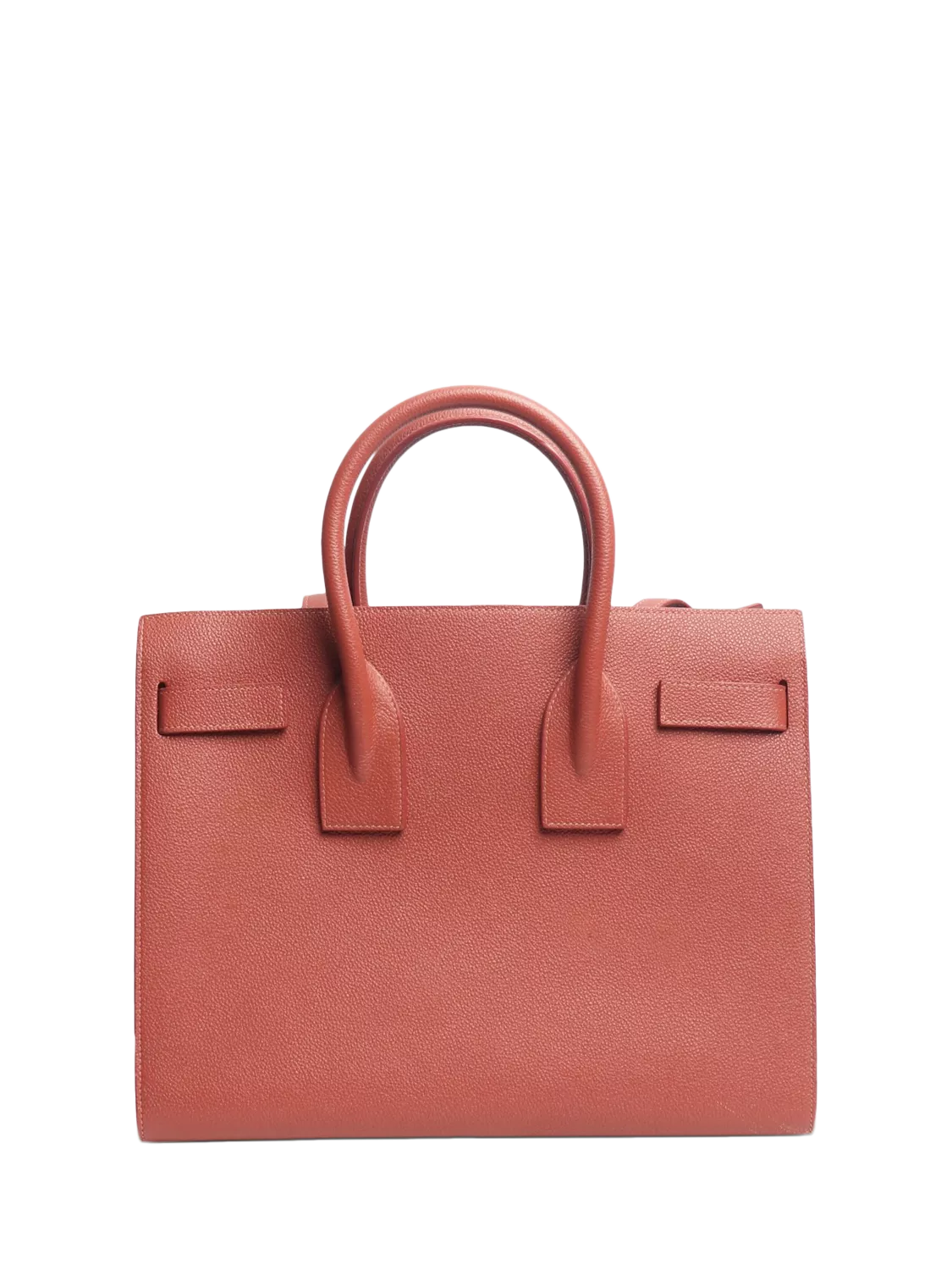 SAINT LAURENT pre-loved pink Sac De Jour leather tote, imported from the UK
