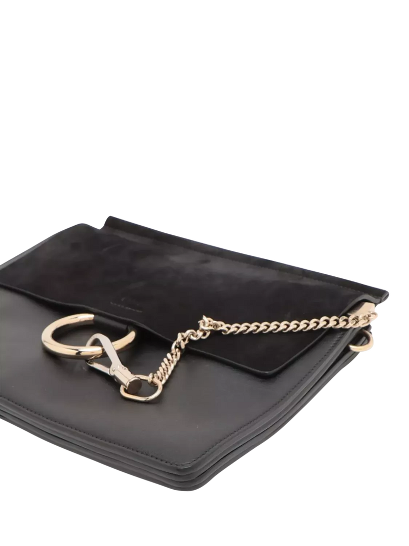 Chloé Faye shoulder bag black, UK version