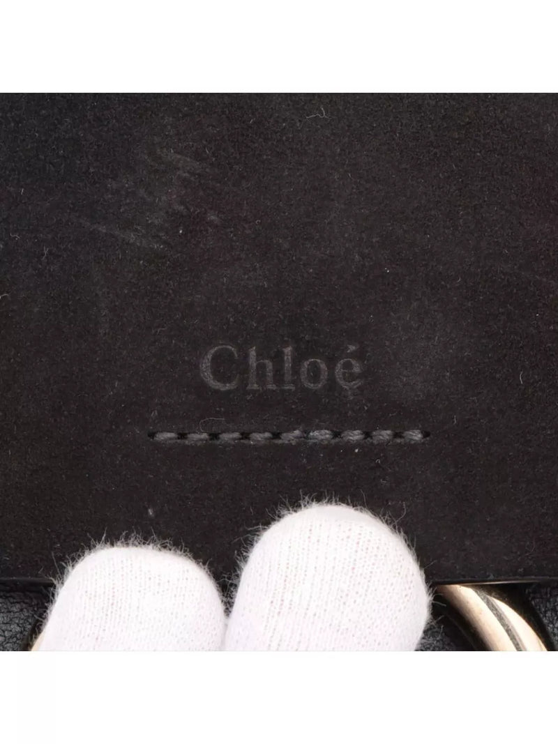 Chloé Faye shoulder bag black, UK version