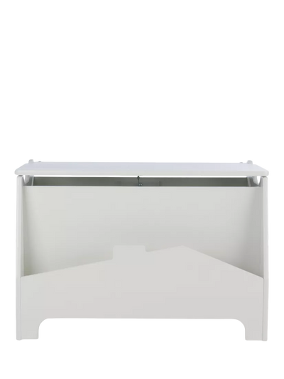 John Lewis CuddleCo Play House Storage Box, White, Kids Storage Box, 42x40x58cm- Buy online at McGrocer