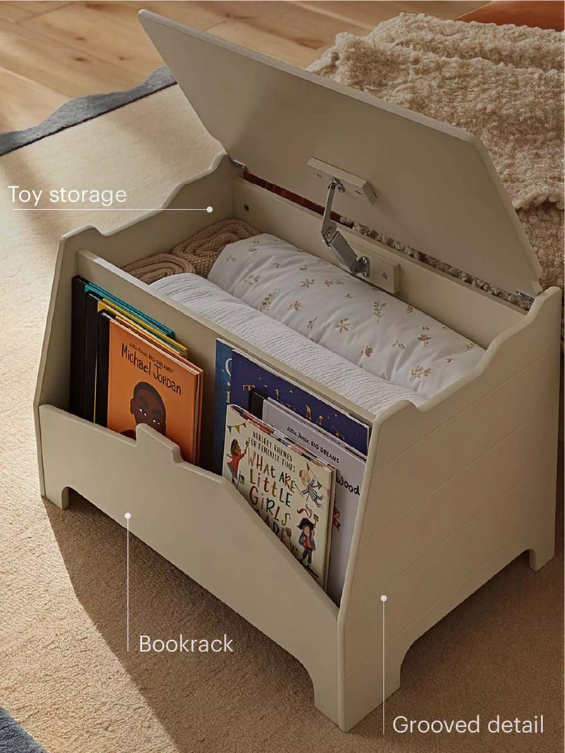 CuddleCo play house storage box white, UK version