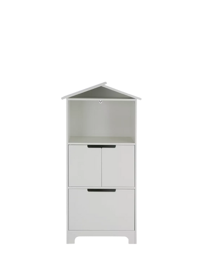John Lewis CuddleCo Play House Storage Unit White- Buy online at McGrocer