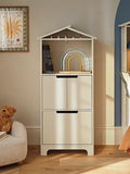 CuddleCo Play House Storage Unit in white, imported from the UK