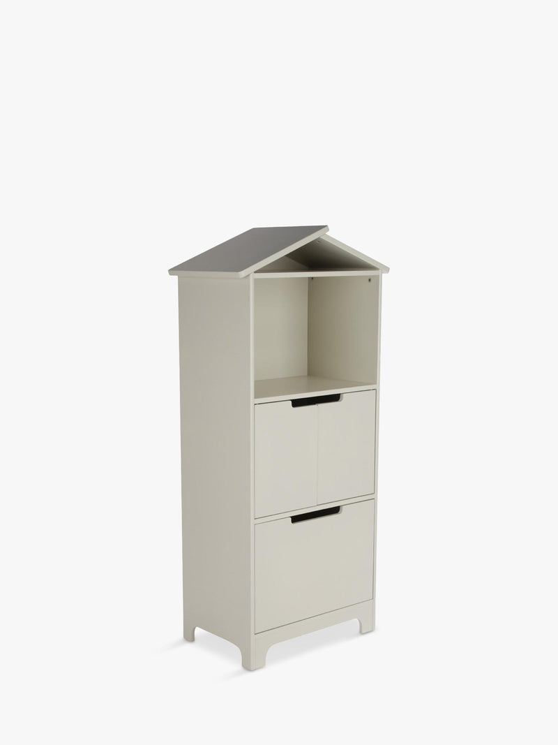 CuddleCo Play House Storage Unit in white, imported from the UK