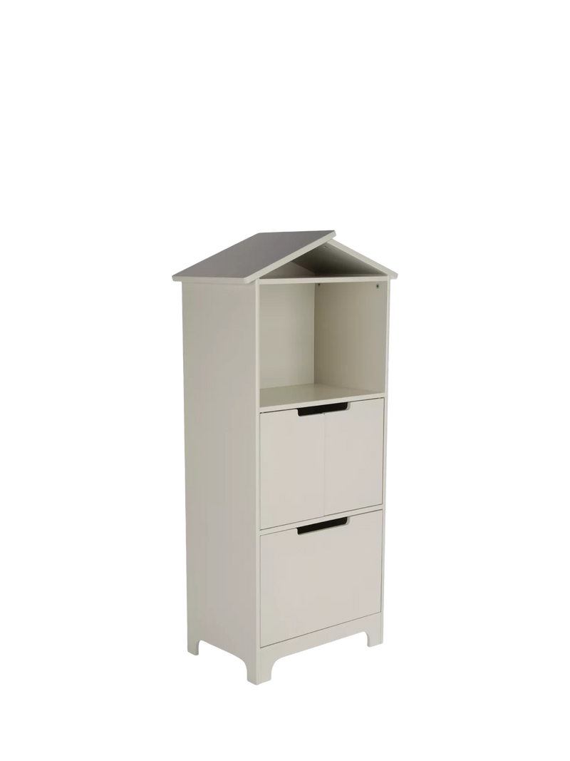 CuddleCo Play House Storage Unit in white, imported from the UK