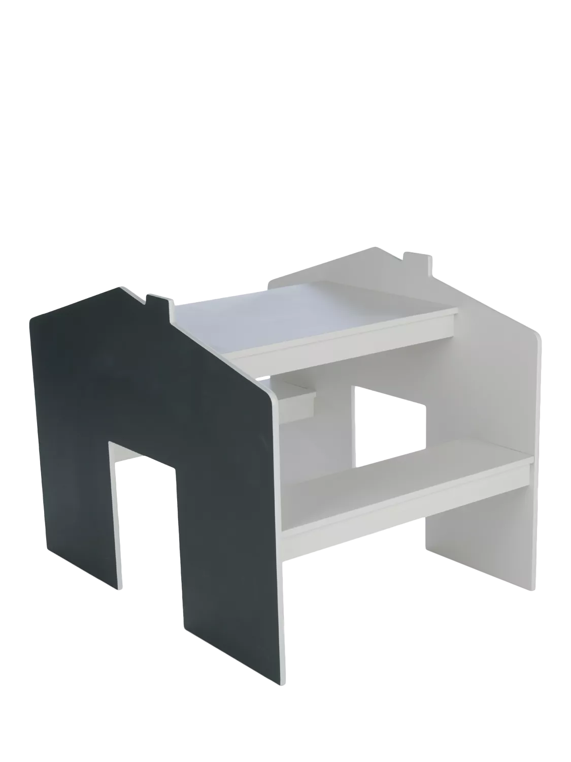 CuddleCo play table with benches white, UK version