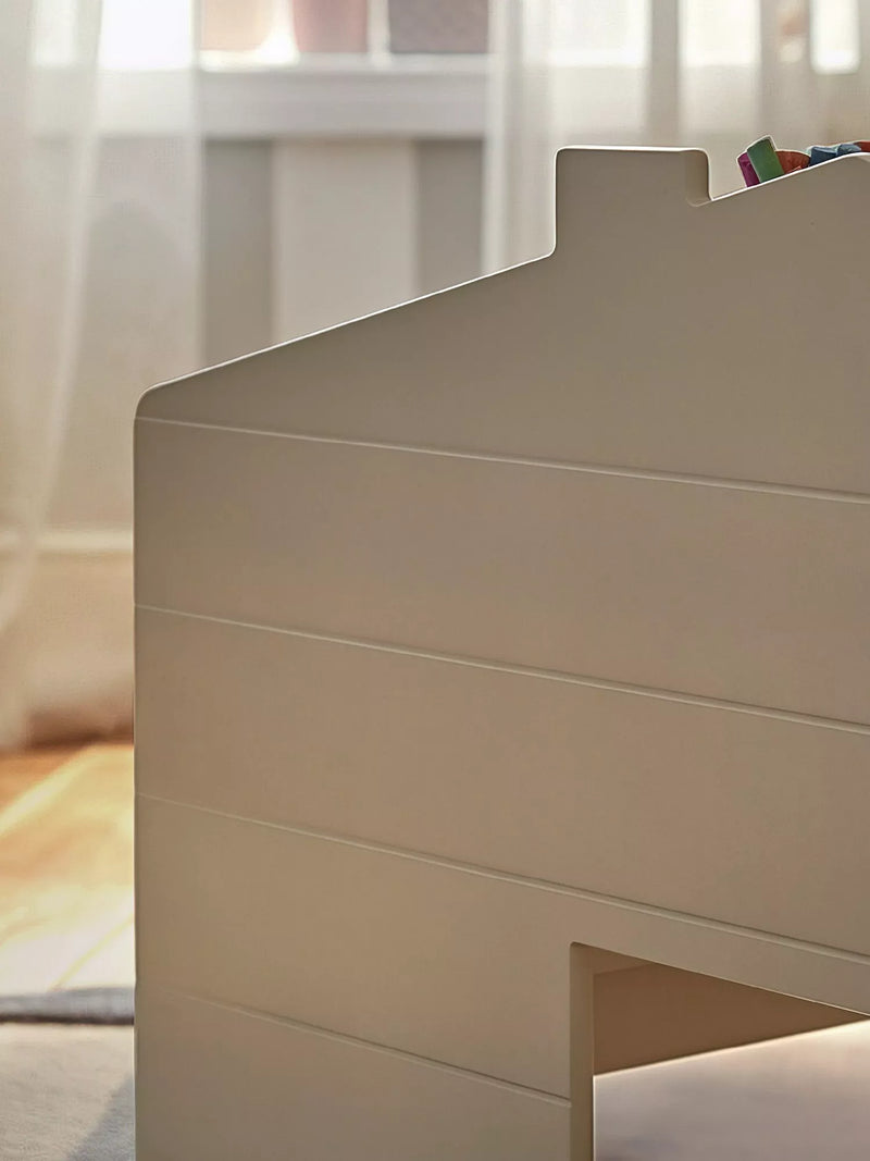CuddleCo play table with benches white, UK version