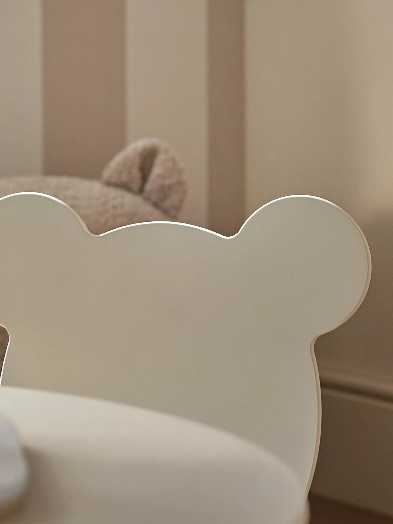 CuddleCo white kids table and chairs set, imported from the UK