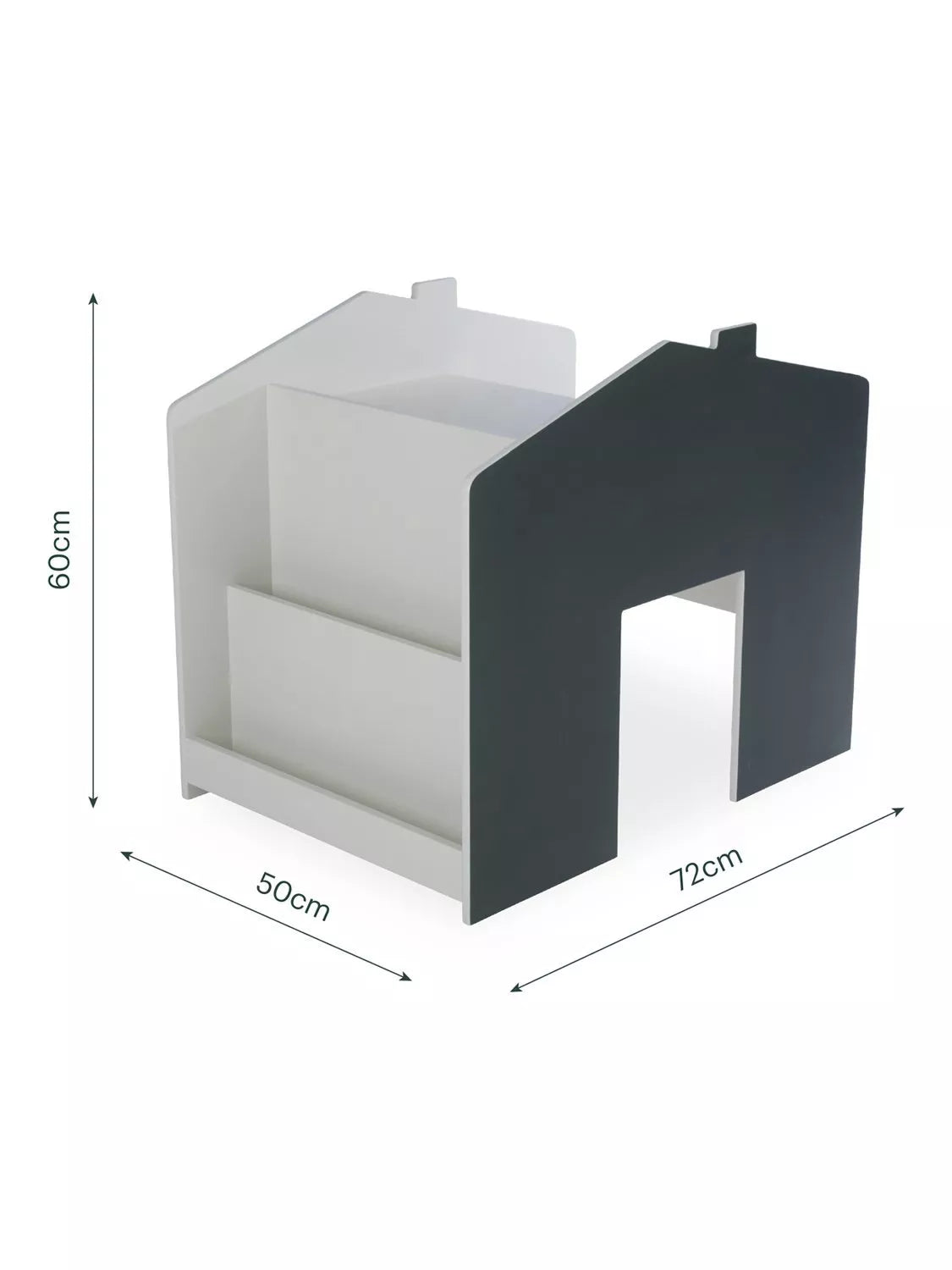 CuddleCo white playhouse desk with bench for kids (British brand)