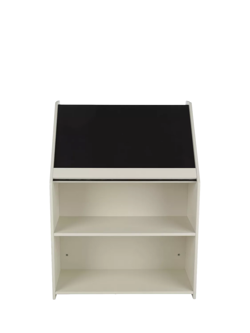 CuddleCo Play House activity desk and chair in white - British product