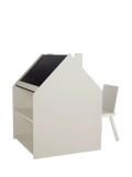 CuddleCo Play House activity desk and chair in white - British product
