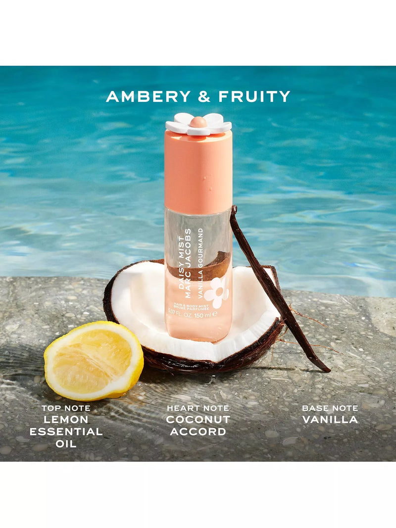 Marc Jacobs Daisy Mist Vanilla Gourmand 150ml, imported from the UK