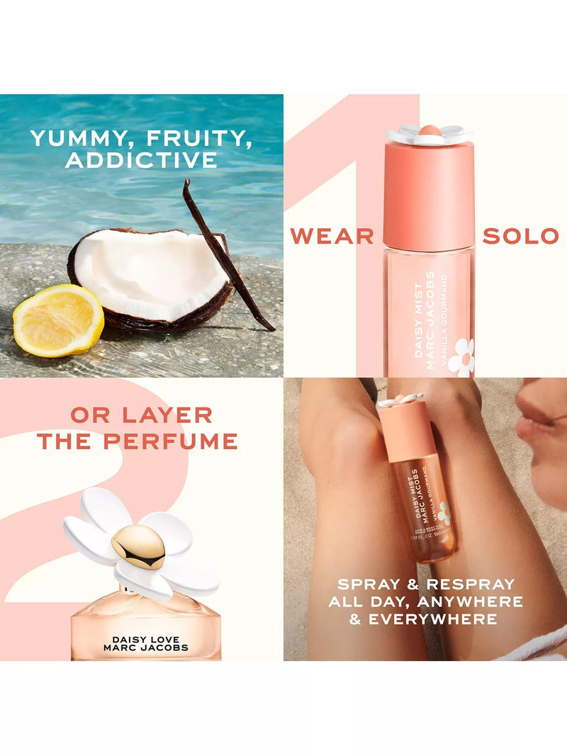 Marc Jacobs Daisy Mist Vanilla Gourmand 150ml, imported from the UK