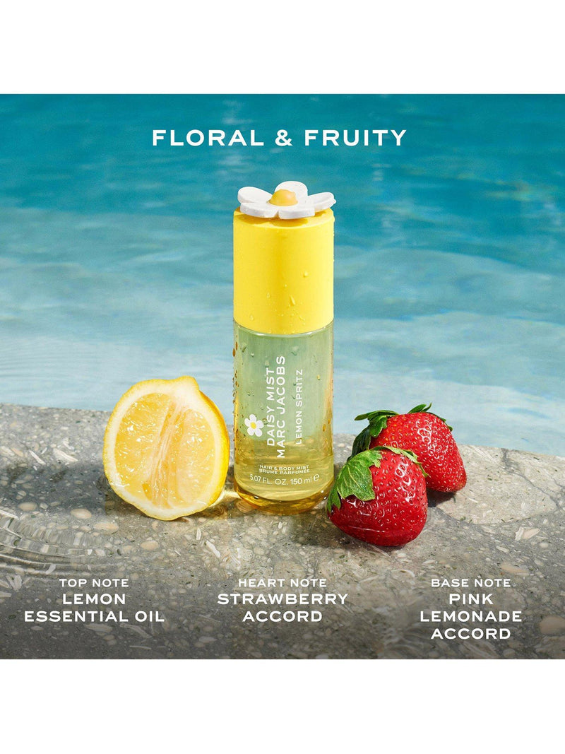 Marc Jacobs Daisy Mist Lemon Spritz hair and body mist 150ml - British product