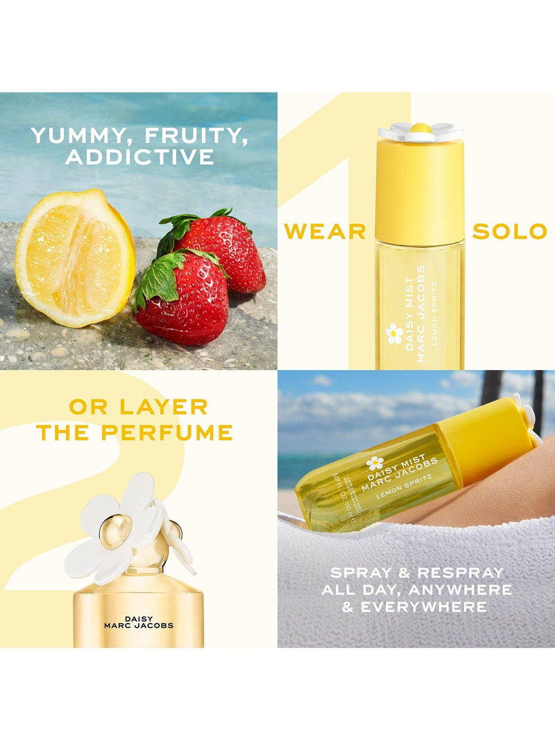 Marc Jacobs Daisy Mist Lemon Spritz hair and body mist 150ml - British product