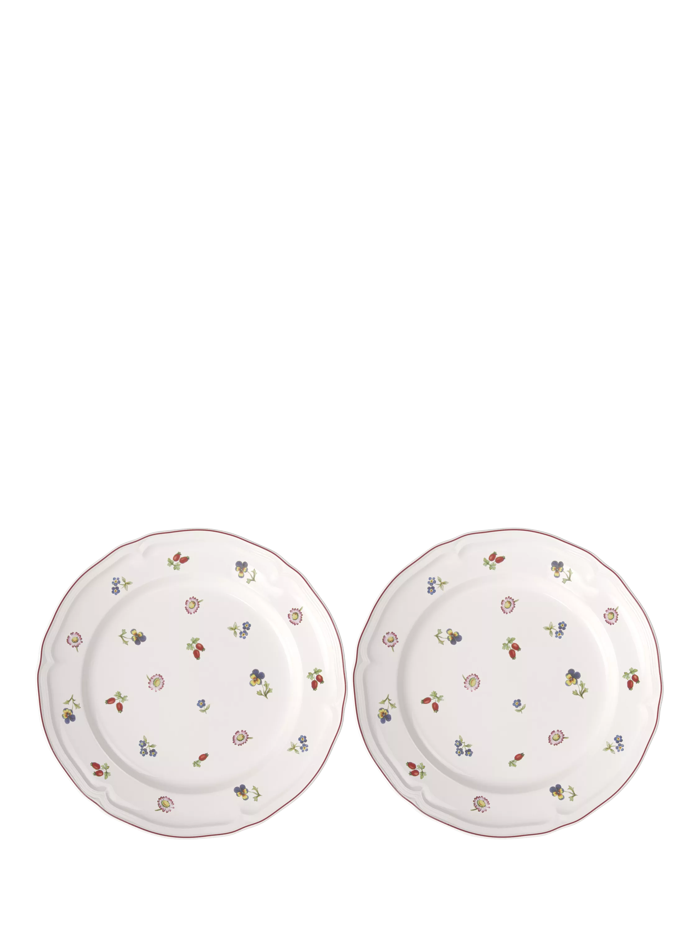 Villeroy & Boch Petite Fleur dinner plates 29.5cm, imported from the UK