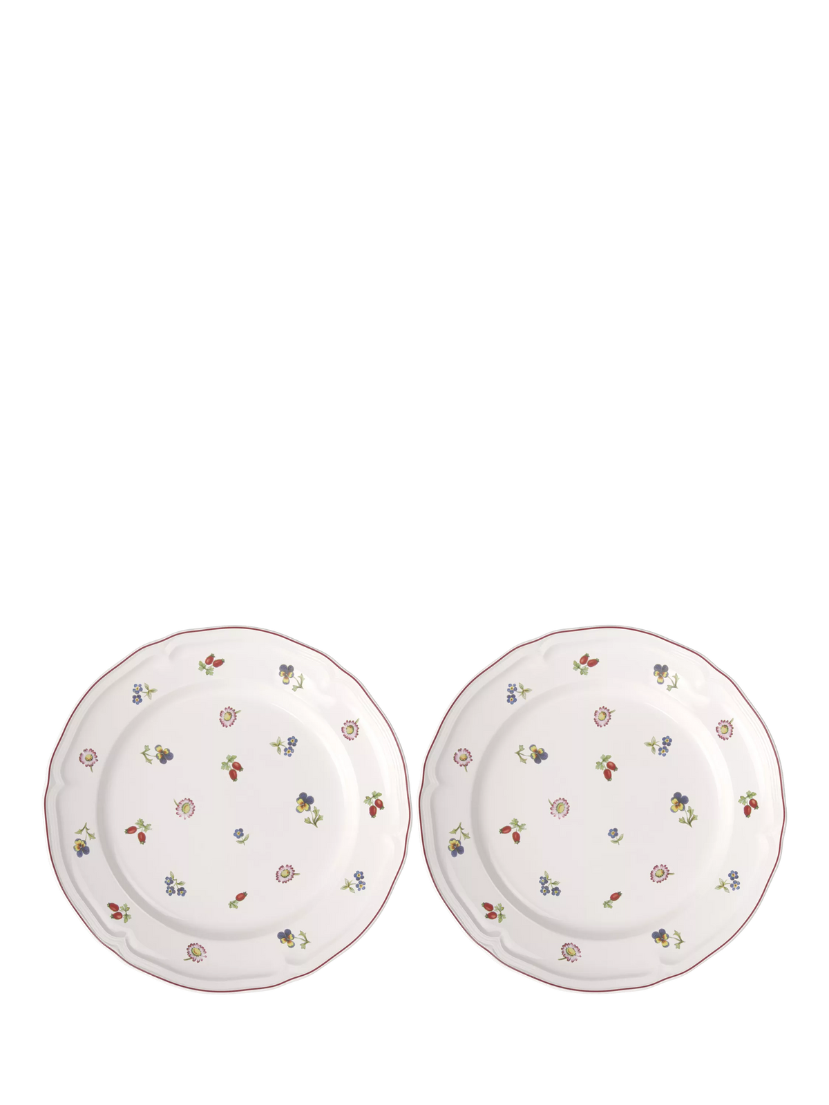 Villeroy & Boch Petite Fleur dinner plates 29.5cm, imported from the UK