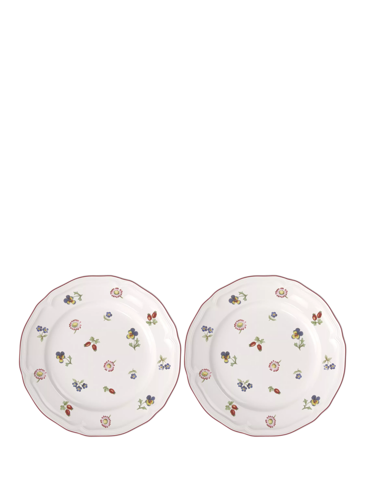 Villeroy & Boch Petite Fleur salad plates 22.5cm - British product