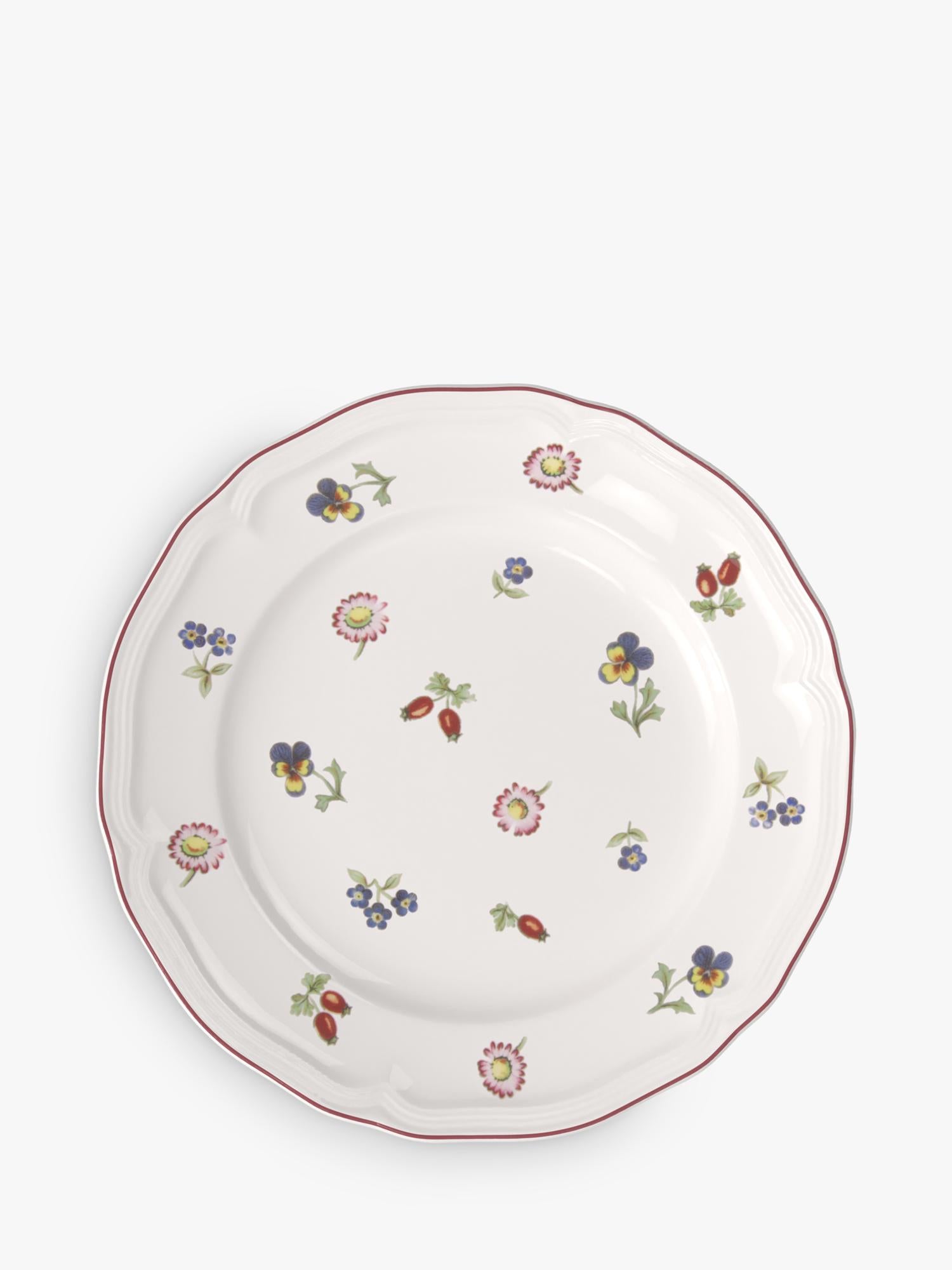 Villeroy & Boch Petite Fleur salad plates 22.5cm - British product