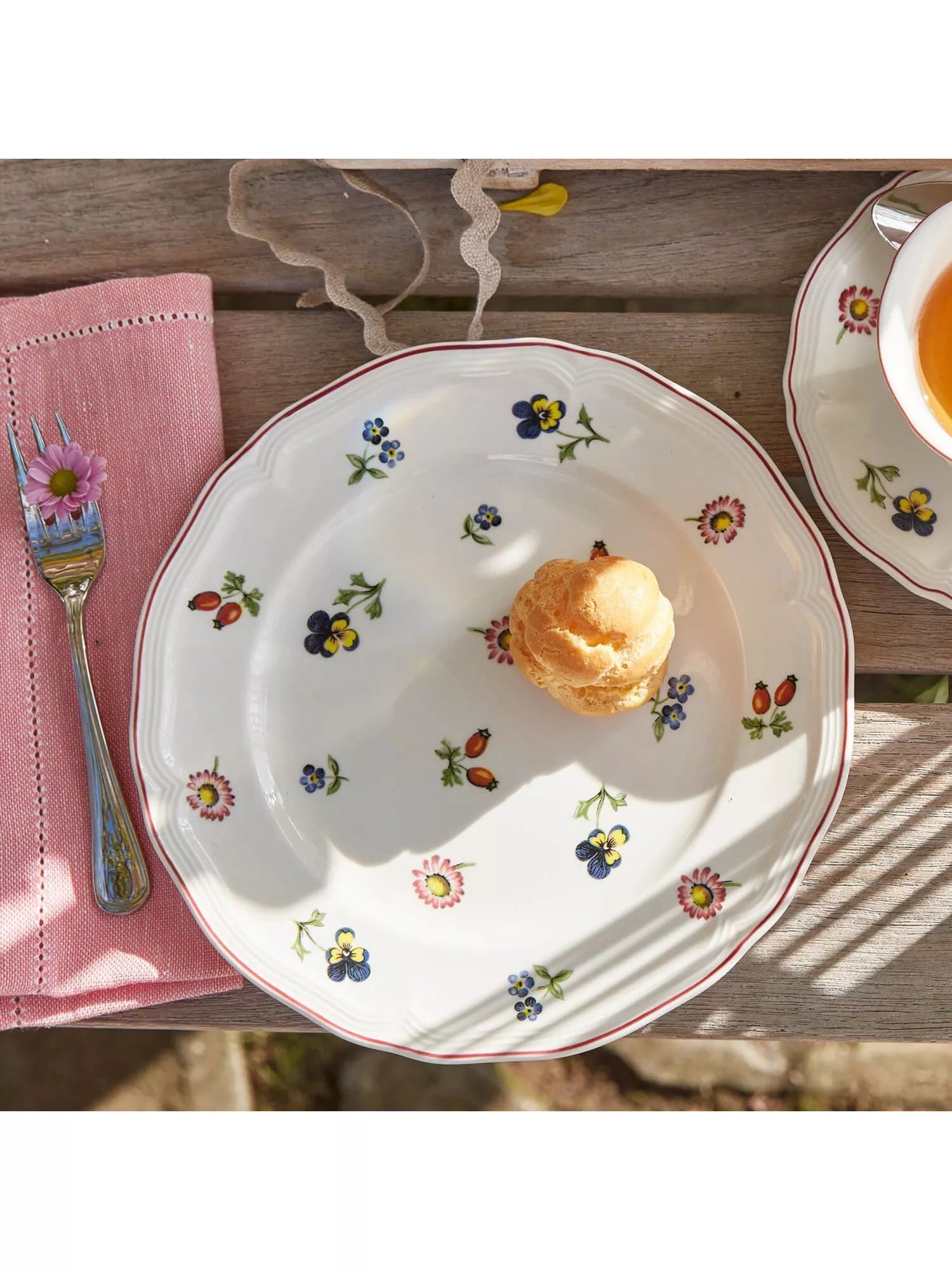 Villeroy & Boch Petite Fleur salad plates 22.5cm - British product