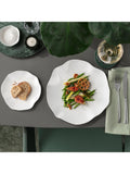 Villeroy & Boch Pura bone porcelain dinner plates 29.5cm set of 2 (British brand)