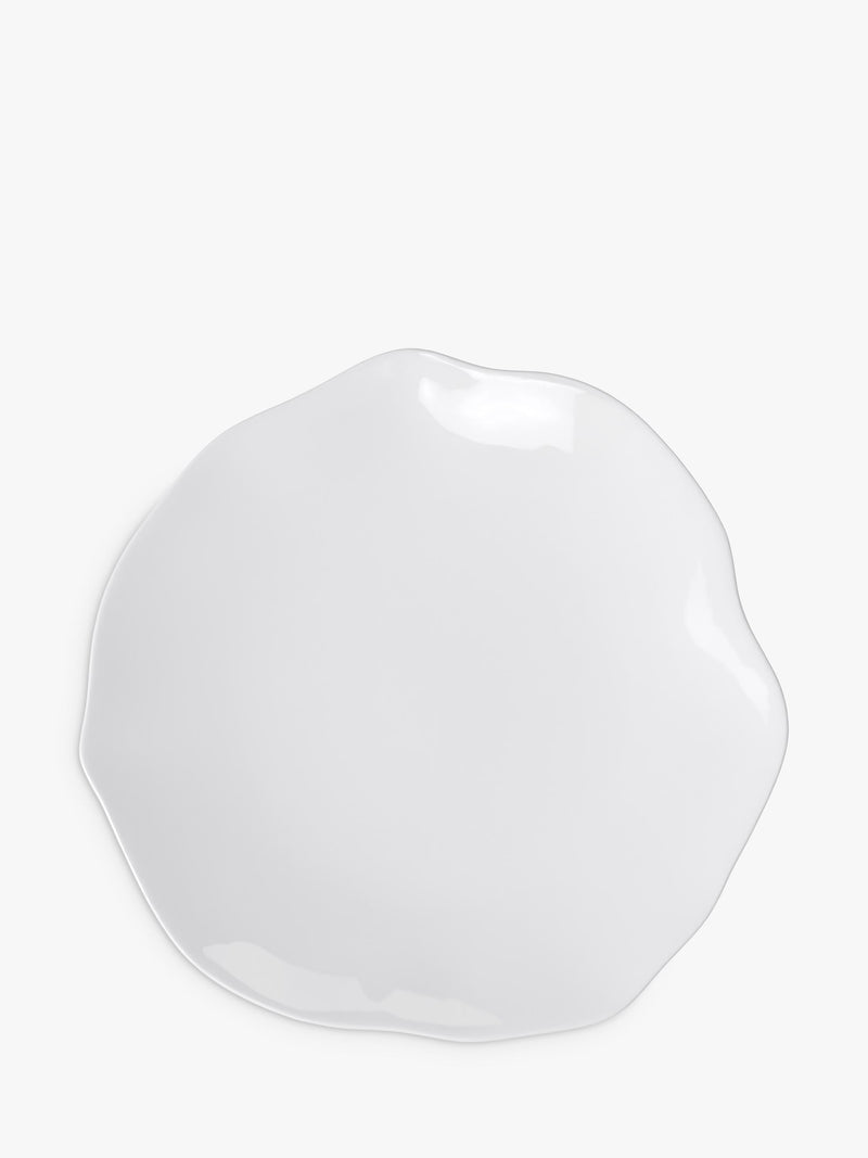 Villeroy & Boch Pura bone porcelain dinner plates 29.5cm set of 2 (British brand)