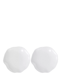 Villeroy & Boch Pura bone porcelain salad plate set of 2, imported from the UK