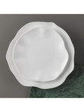 Villeroy & Boch Pura bone porcelain salad plate set of 2, imported from the UK