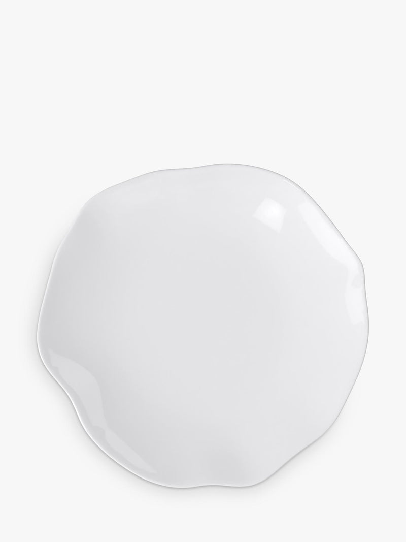 Villeroy & Boch Pura bone porcelain salad plate set of 2, imported from the UK