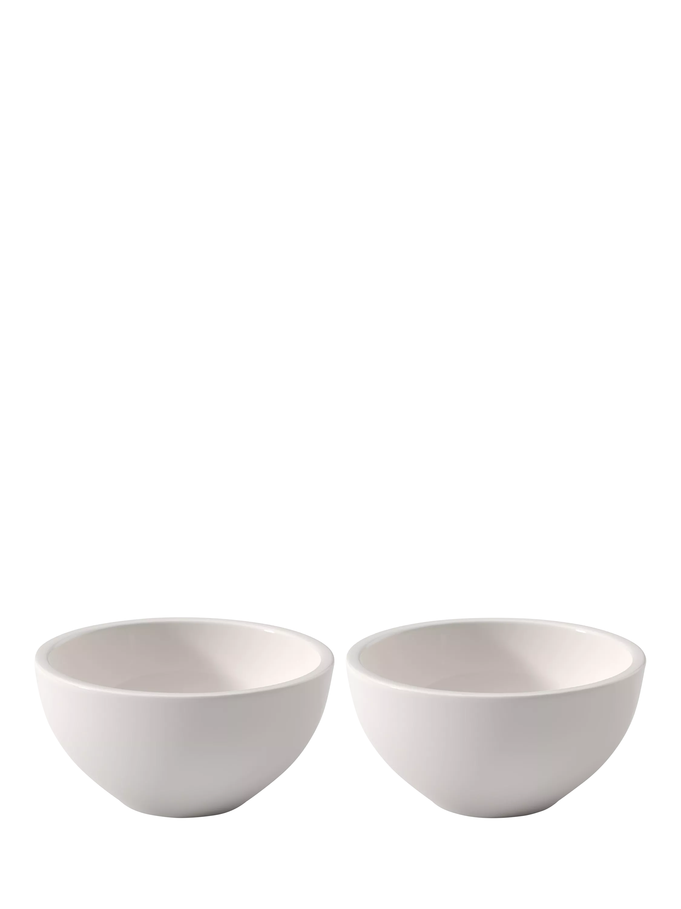 Villeroy & Boch porcelain cereal bowl set of 2 white 14cm - British product
