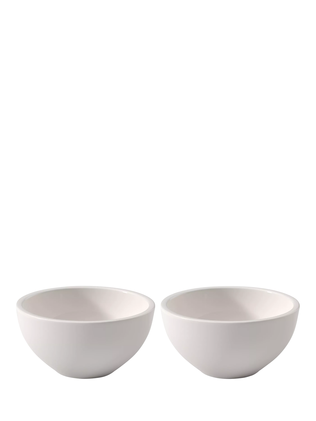 Villeroy & Boch porcelain cereal bowl set of 2 white 14cm - British product