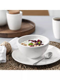 Villeroy & Boch porcelain cereal bowl set of 2 white 14cm - British product