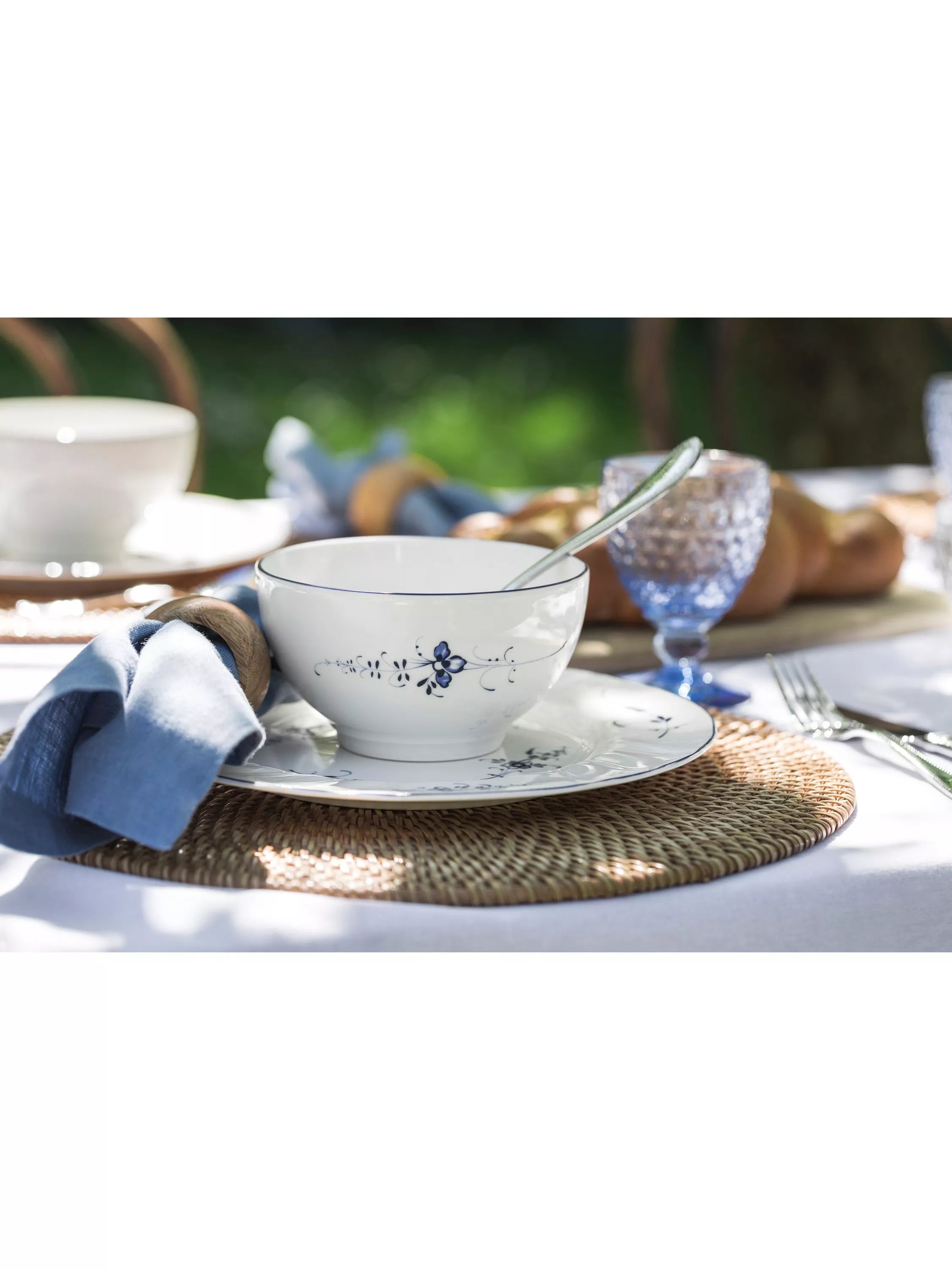 Villeroy & Boch Old Luxembourg porcelain cereal bowl set of 2 - British product