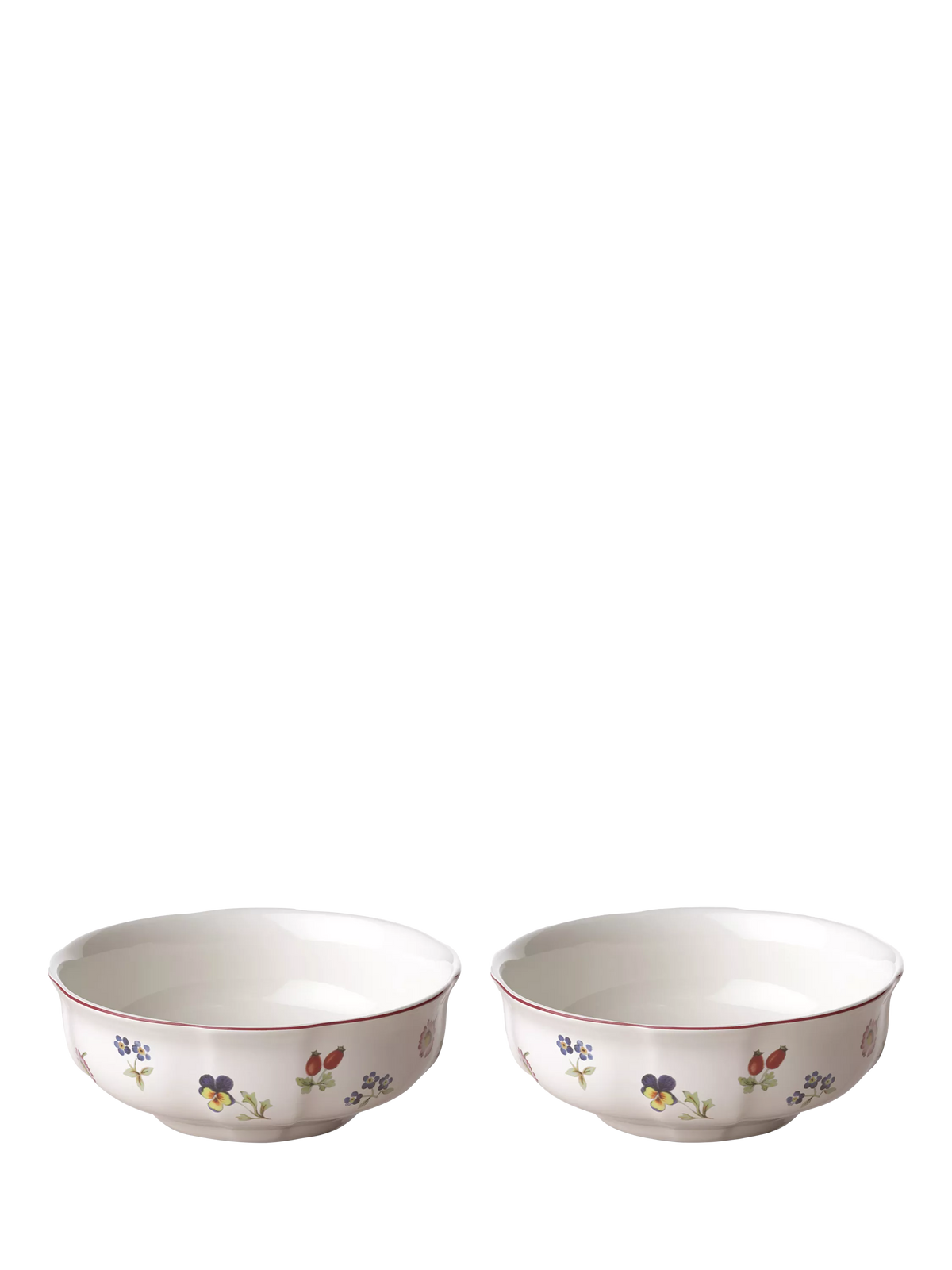 Villeroy & Boch Petite Fleur cereal bowl set 15cm, imported from UK